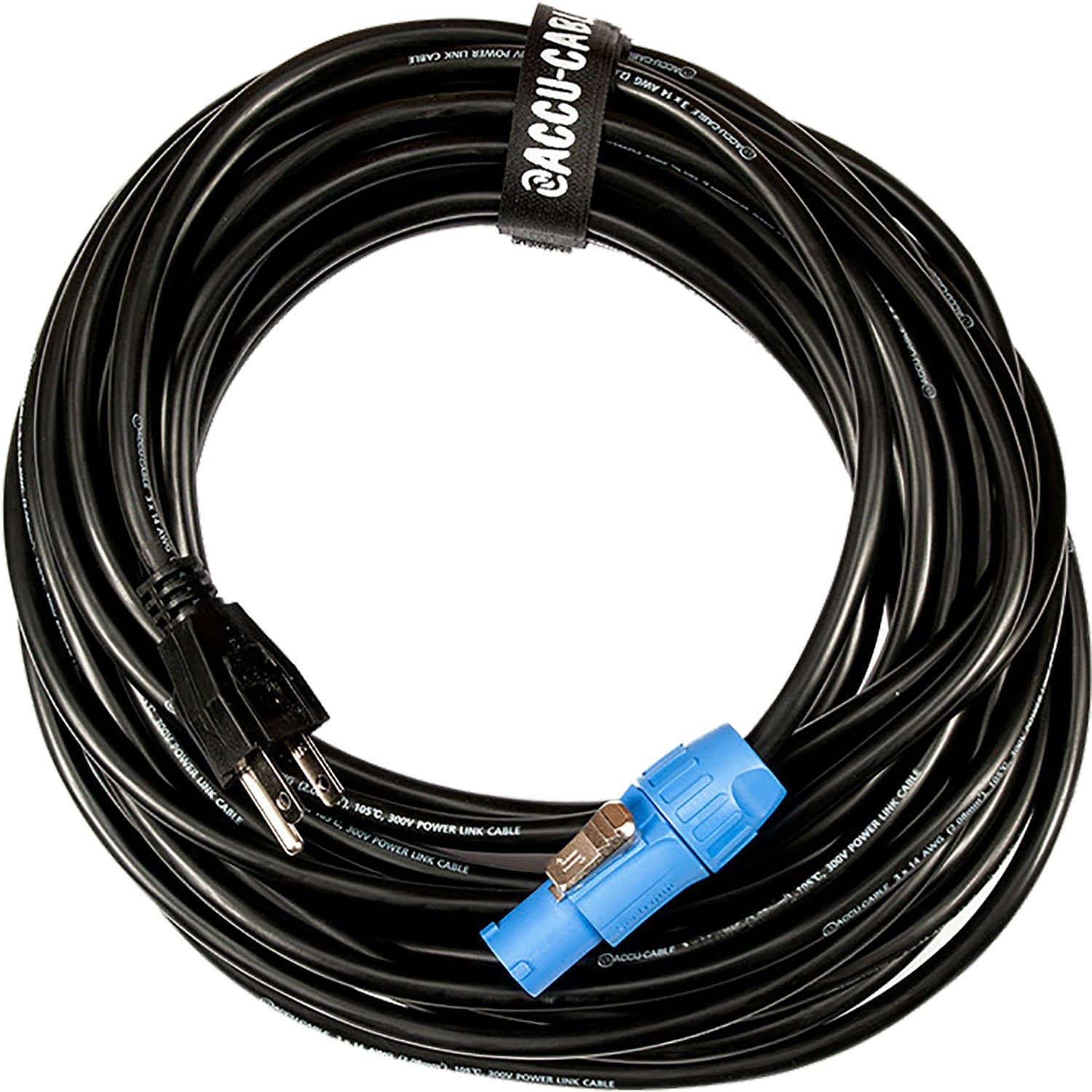 Edison Multi Cable ADJ SMPC50 50-Foot Powercon To Edison Power Cable – Solotech