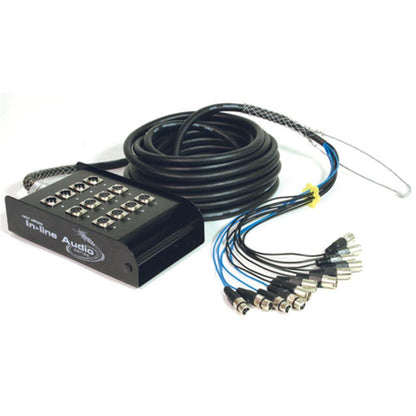 On-Stage SNK84100 12 Channel 100 Ft XLR Cable Snake - PSSL ProSound and Stage Lighting