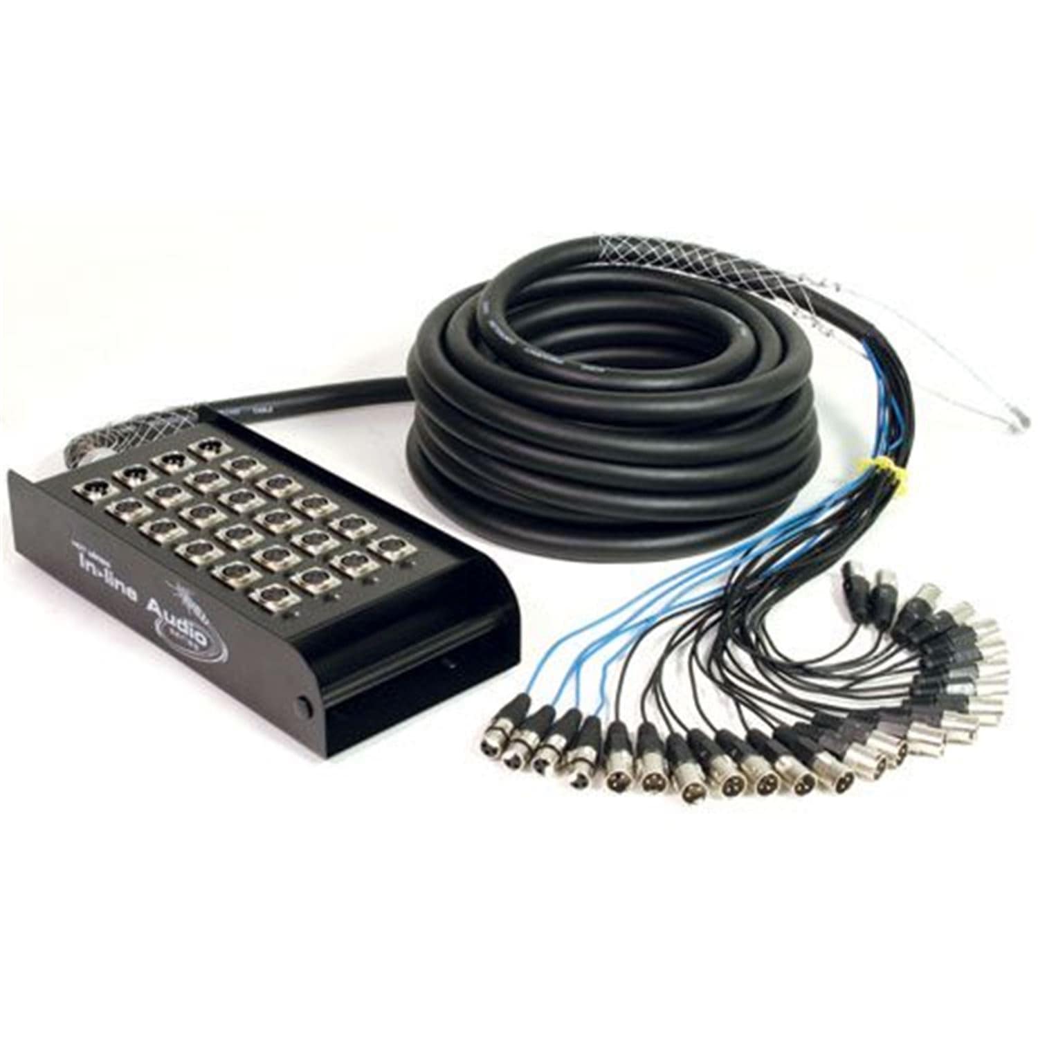 Cable Snake 100 Ft 24 Channel XLR 20 Sends 4 Ret - PSSL ProSound and Stage Lighting