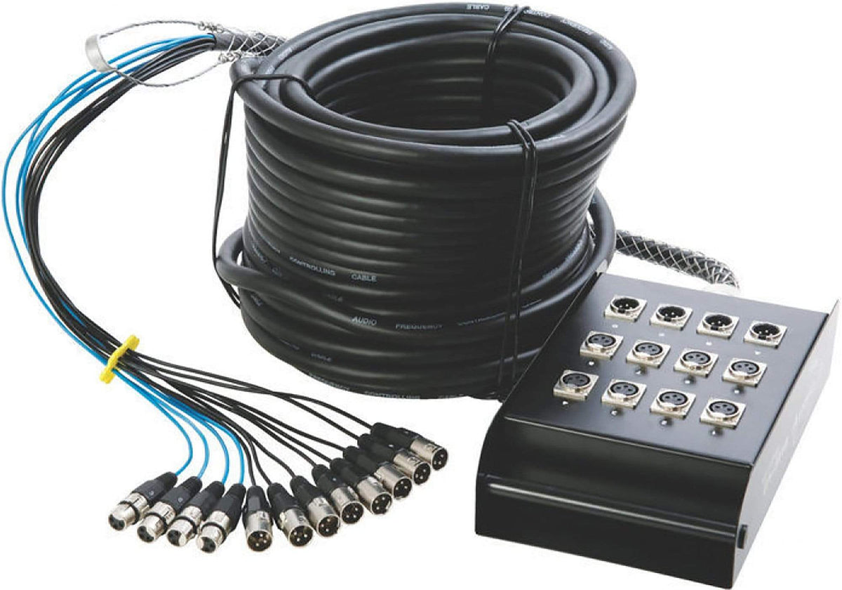 Stage Monitor Snake On Stage SNK8450V2 8 x 4 50-Foot Stage Snake – Solotech
