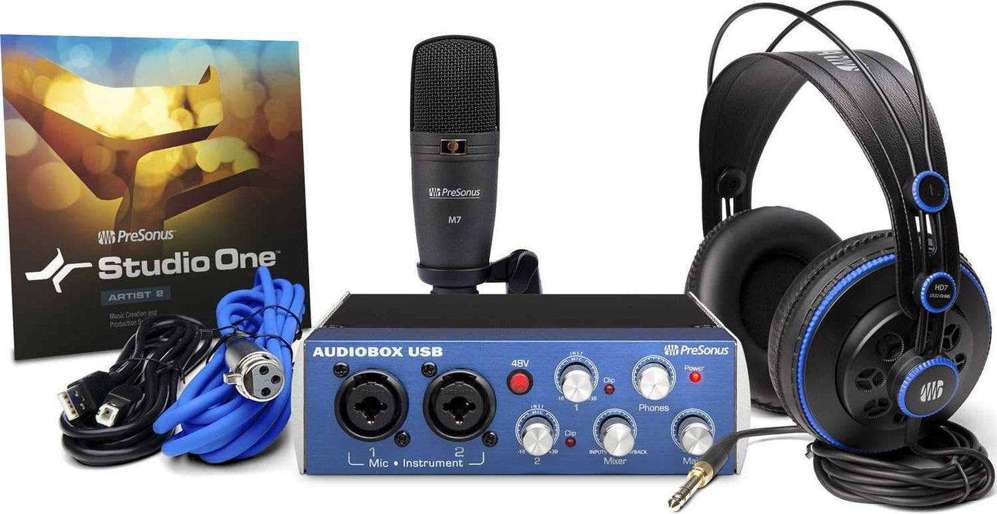 PreSonus Studio One 3 Complete Recording Bundle - PSSL ProSound and Stage Lighting