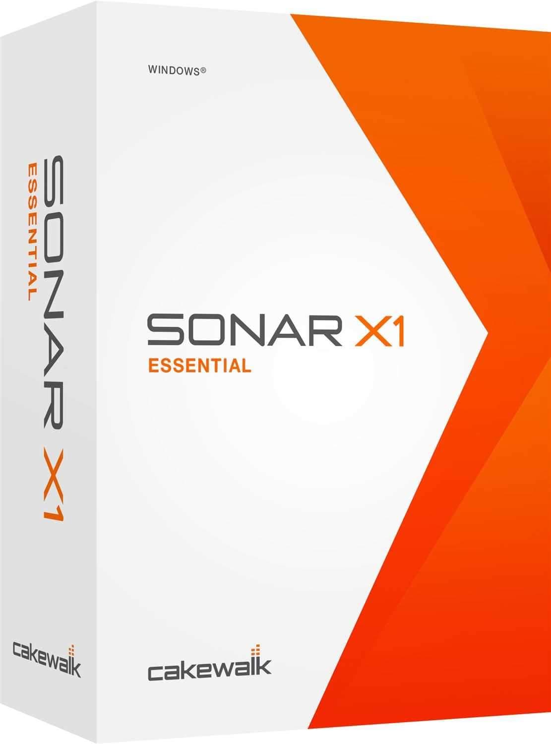 Cakewalk Sonar-X1-E Essential Recording Software - PSSL ProSound and Stage Lighting