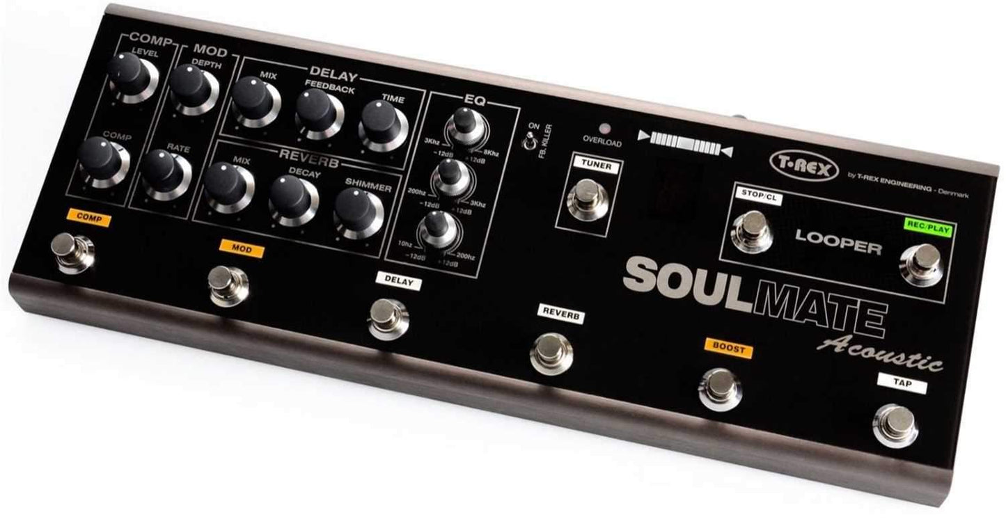 T-REX SoulMate Acoustic Multi-Effects Pedal - PSSL ProSound and Stage Lighting