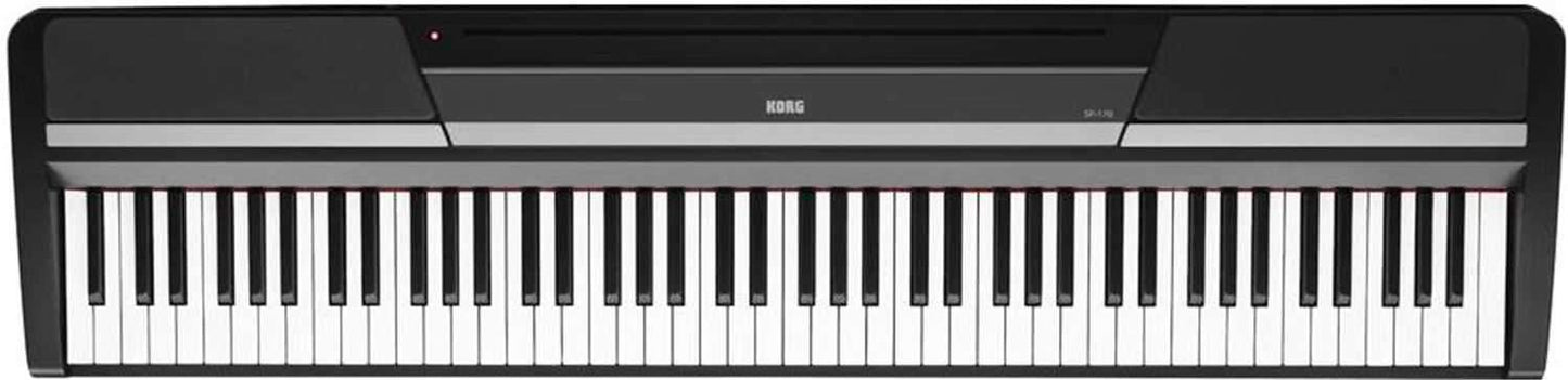 Korg SP-170S 88 Weighted Key Digital Piano - Black - PSSL ProSound and Stage Lighting