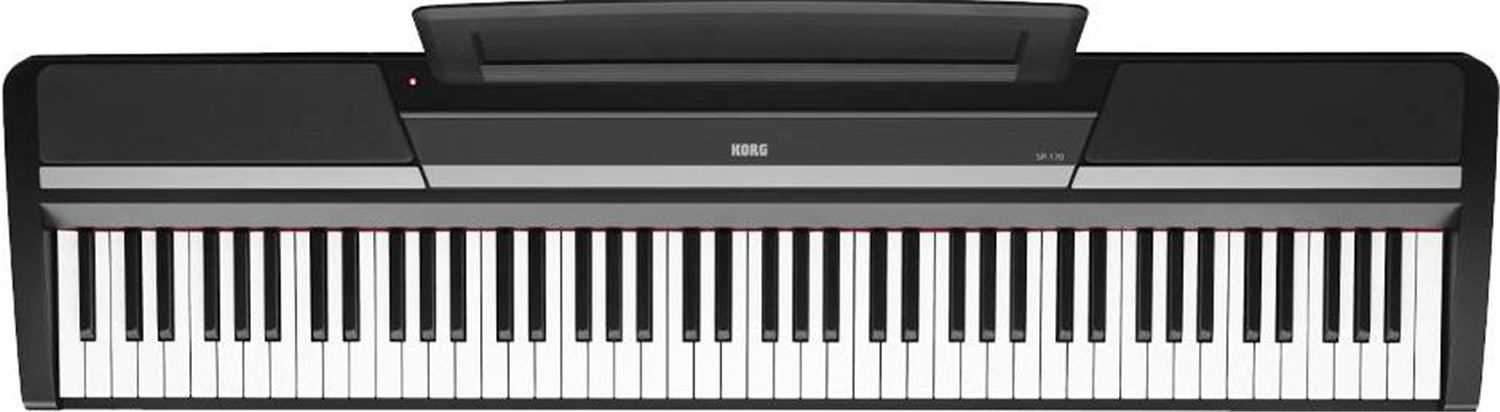 Korg SP-170S 88 Weighted Key Digital Piano - Black - PSSL ProSound and Stage Lighting