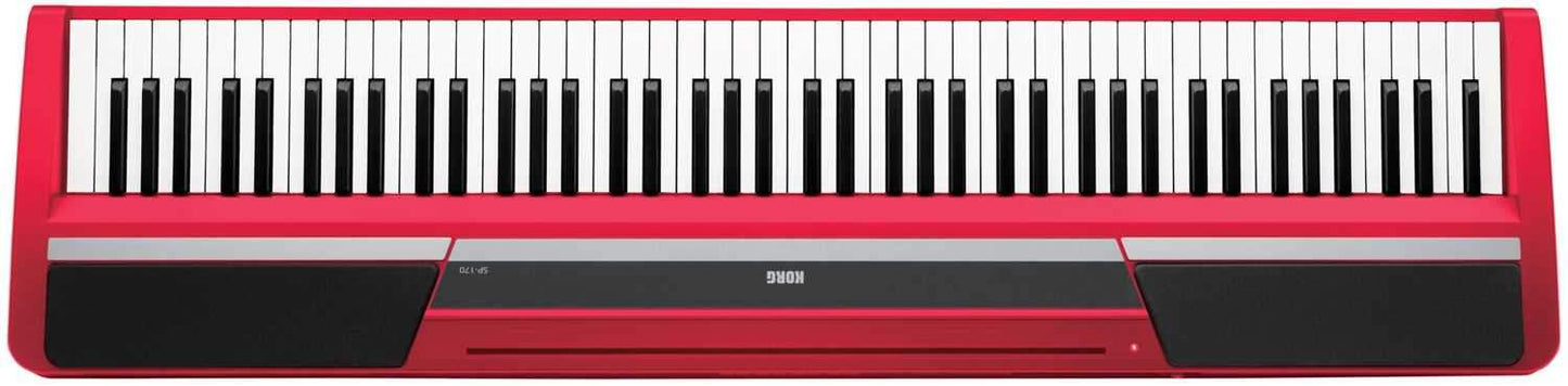 Korg SP-170SRD 88-Key Digital Piano - Red Finish - PSSL ProSound and Stage Lighting