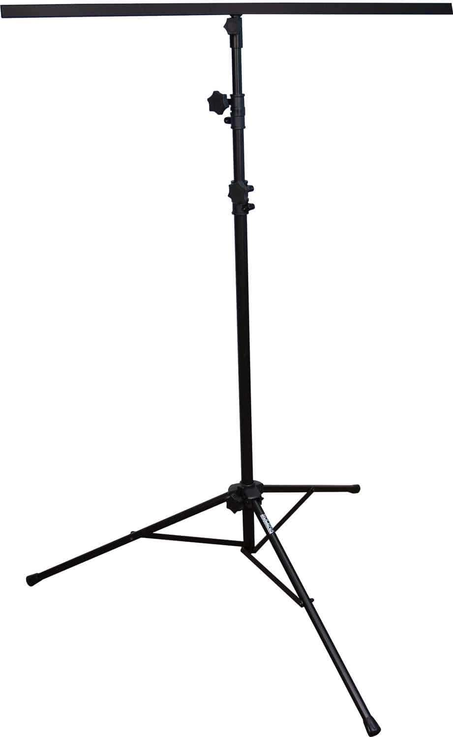 Solena LS-100 Tripod Lighting Stand with Cross Bar - PSSL ProSound and Stage Lighting