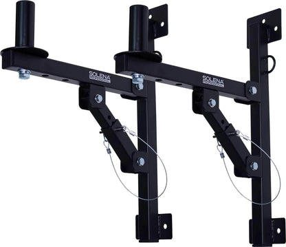 Solena SWM-100 PA Speaker Wall Mount Bracket Pair - PSSL ProSound and Stage Lighting