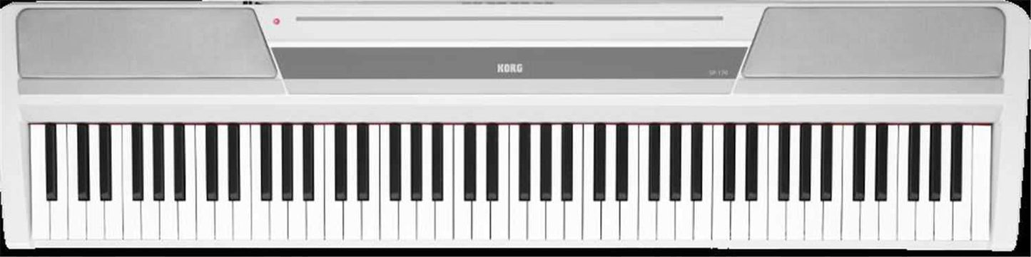 Korg SP170WH 88 Key Portable Digital Piano - White - PSSL ProSound and Stage Lighting