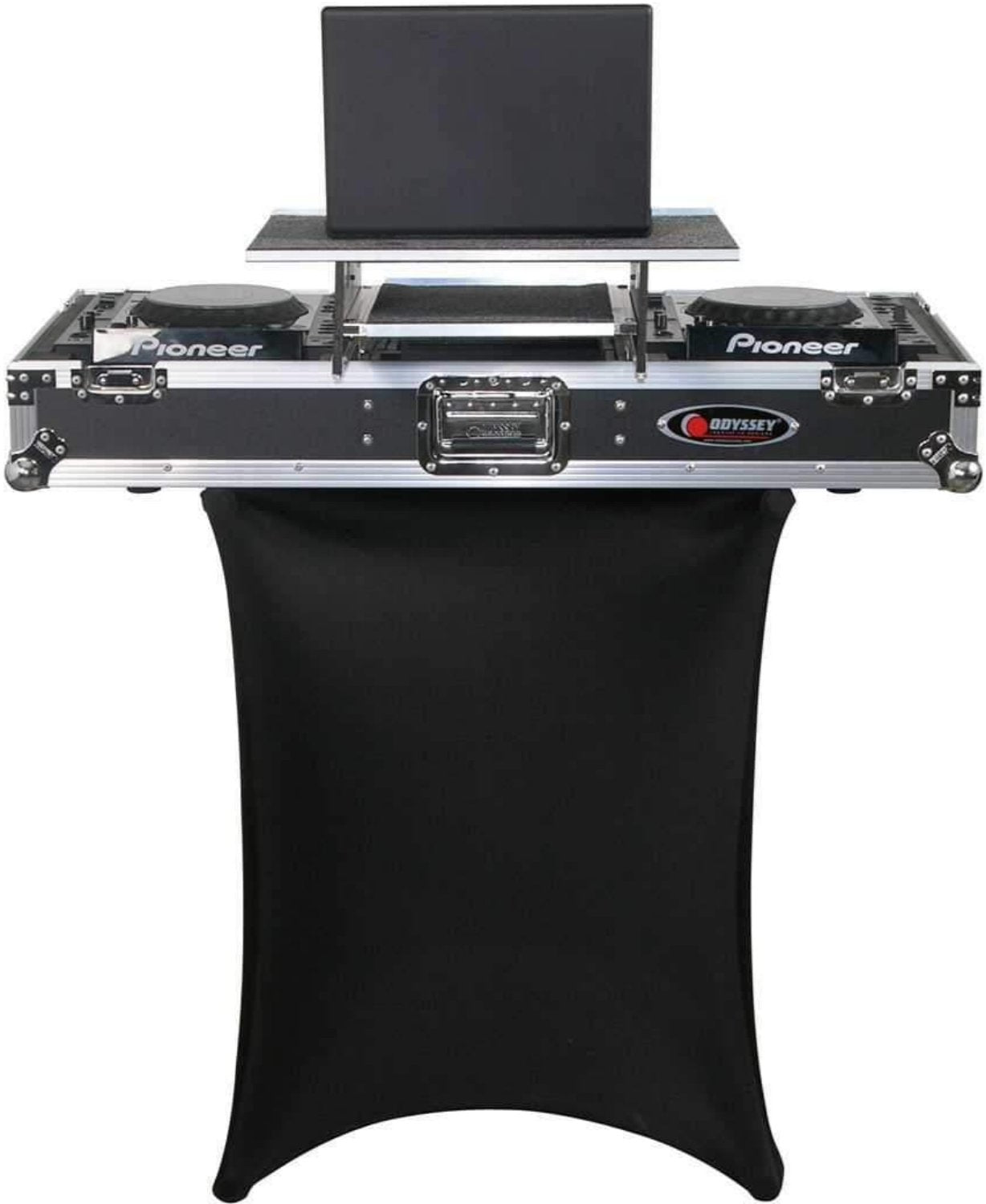 Odyssey SPALTBXSBLK Black DJ Slip Screen Cover for X Stands - PSSL ProSound and Stage Lighting