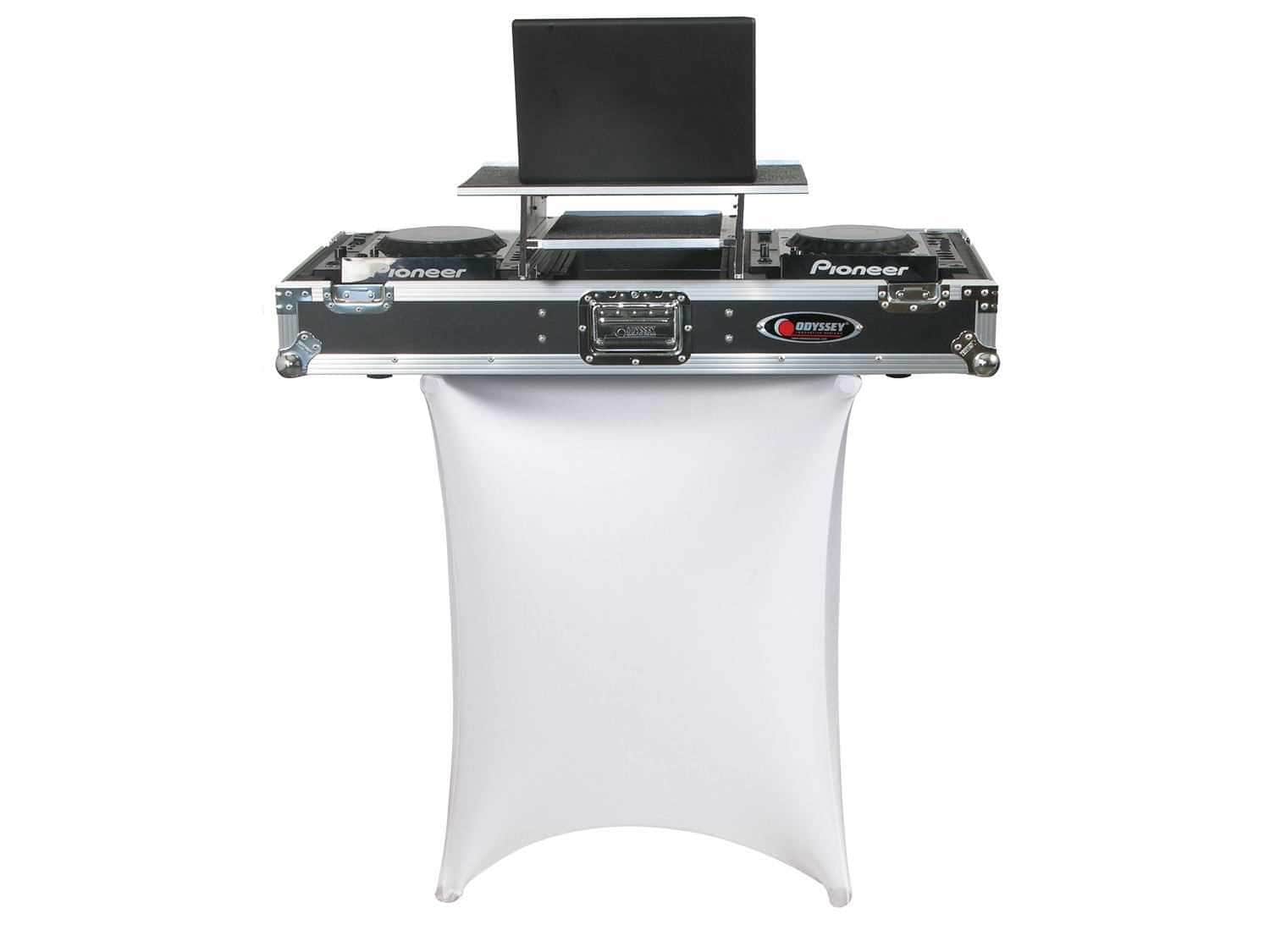 Odyssey SPALTBXSWHT White DJ Slip Cover for X Stands - PSSL ProSound and Stage Lighting