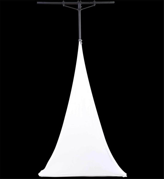 Odyssey SPATRI3WHT 52 x 68 Triangle Tripod Scrn-Wh - PSSL ProSound and Stage Lighting