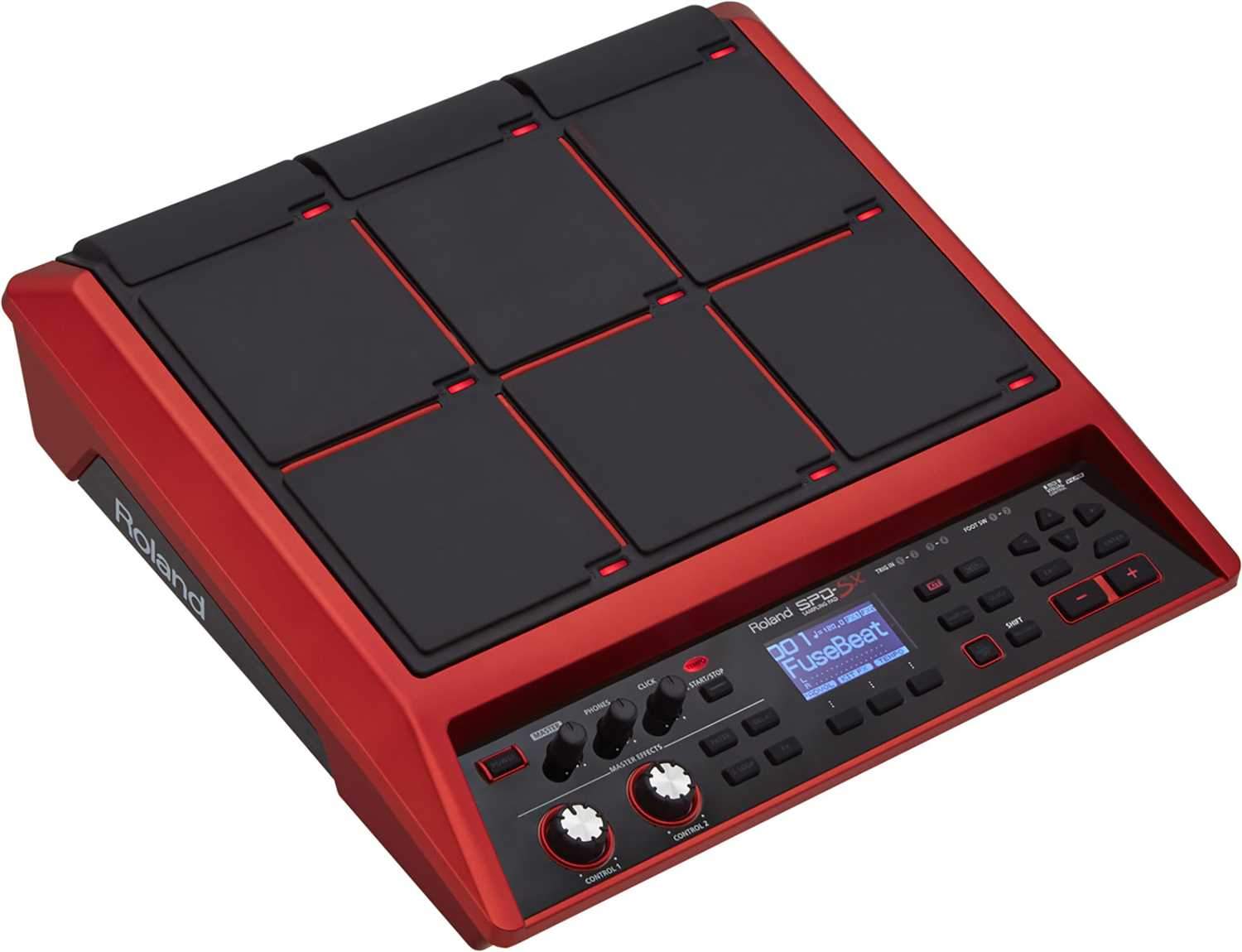 Roland SPD-SX Special Edition Red Sampling Percussion Pad - PSSL ProSound and Stage Lighting