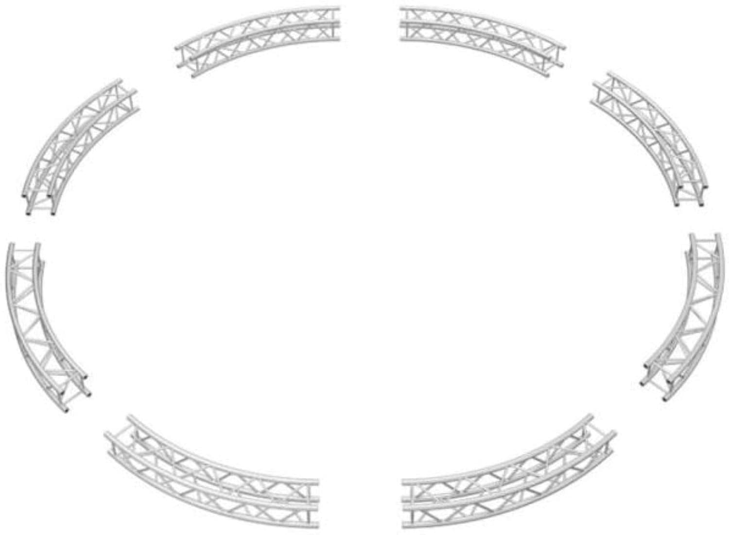 Square 12-In Truss F34 8Arc Circle 19.68Ft (6.0M - PSSL ProSound and Stage Lighting