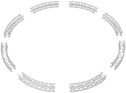 Square 12-In Truss F34 8Arc Circle 19.68Ft (6.0M - PSSL ProSound and Stage Lighting