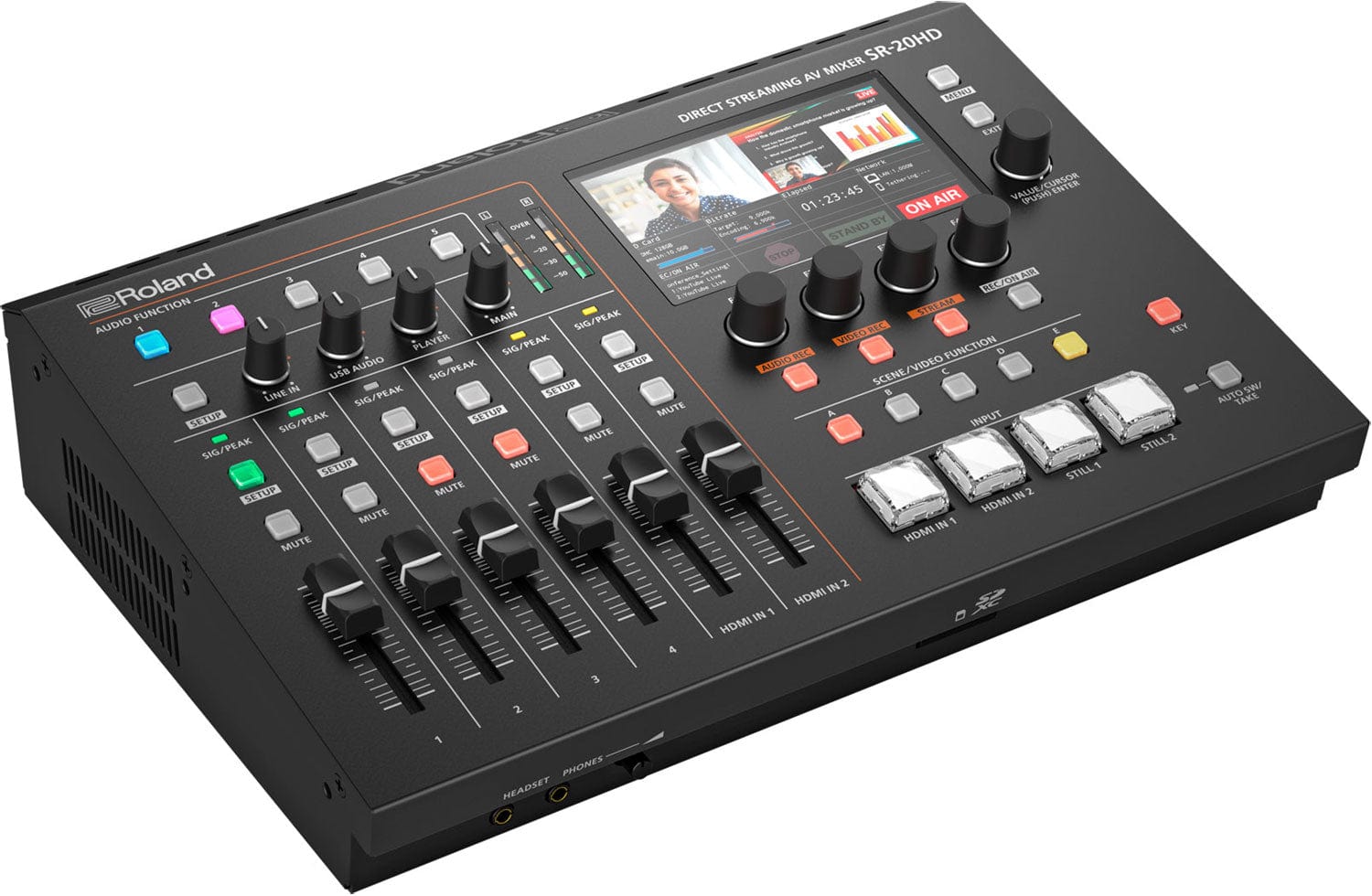 Roland présente le Mélangeur AV de streaming direct SR-20HD Roland présente le Mélangeur AV de streaming direct SR-20HD