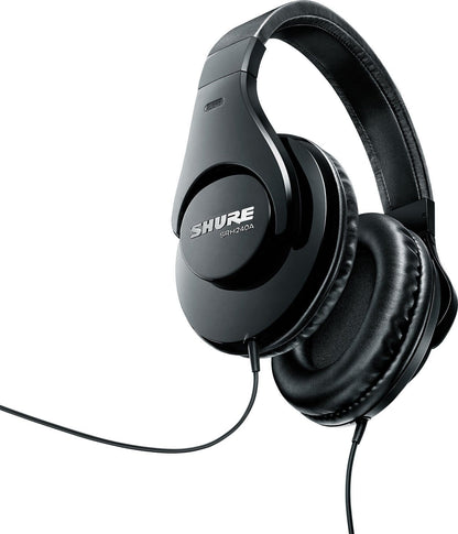 Shure SRH240A Professional Headphones - Black - ProSound and Stage Lighting