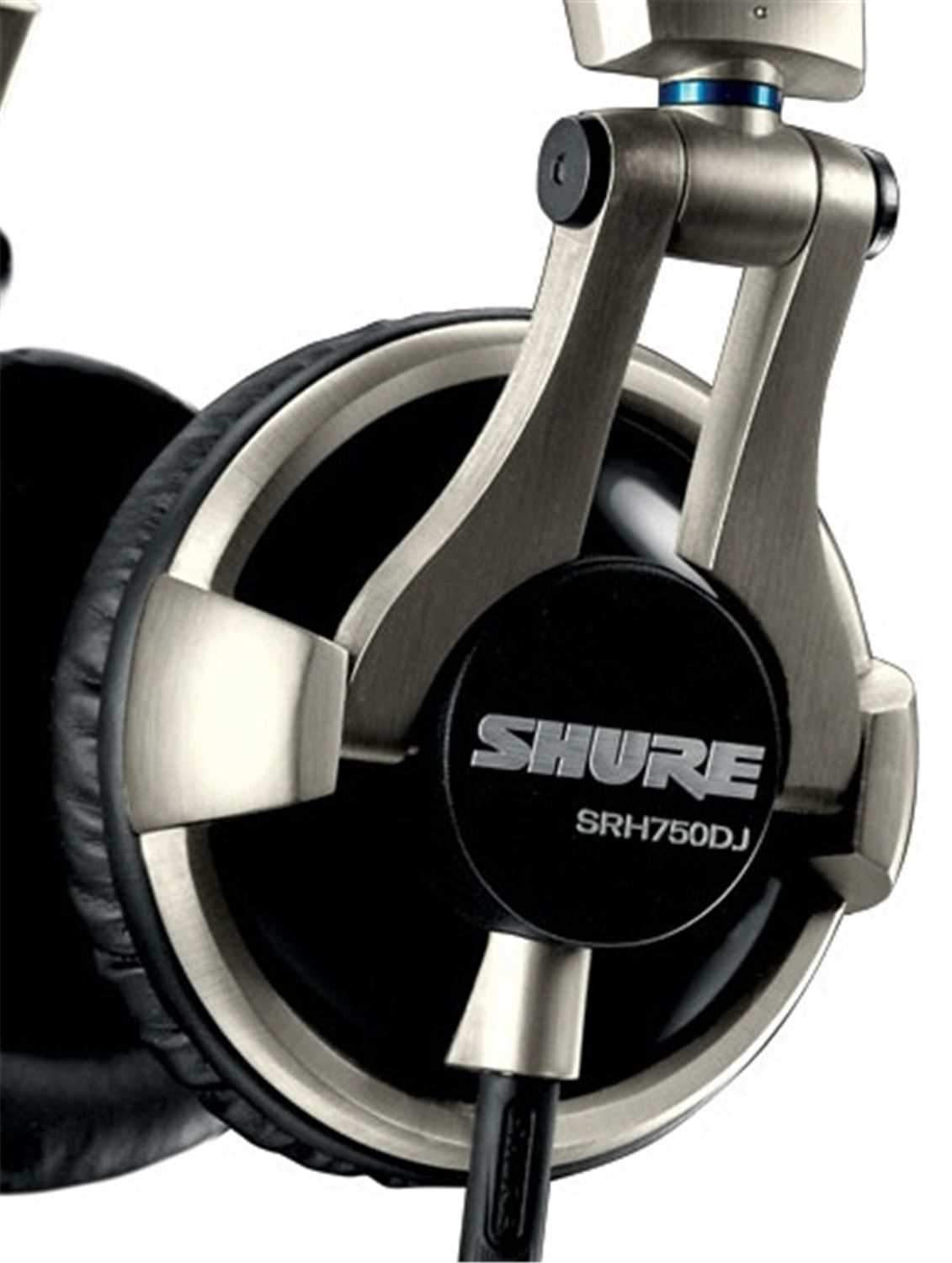 Shure SRH750DJ Professional DJ Headphones - PSSL ProSound and Stage Lighting