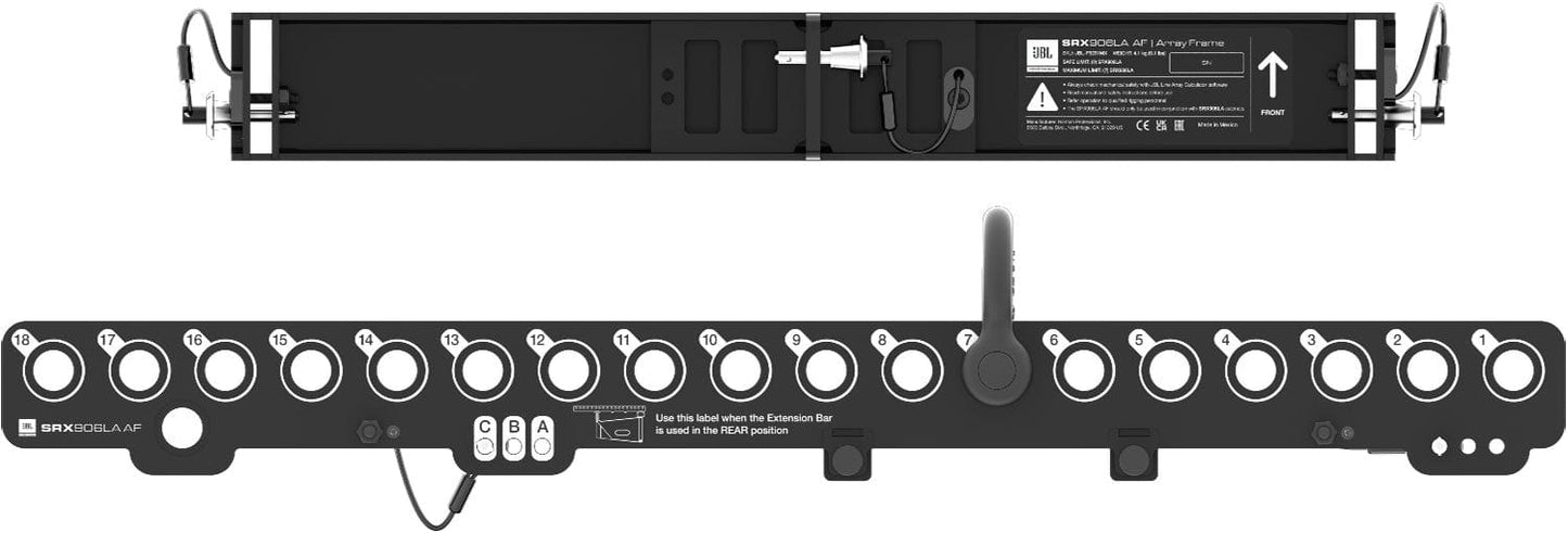 JBL SRX910LA-AF Array Frame for SRX910LA, support for up to (16) cabinets - PSSL ProSound and Stage Lighting