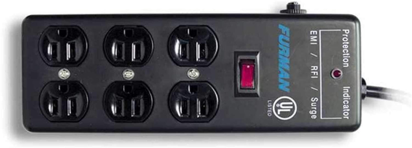 Furman SS6B 6 Outlet Power Block Surge Protector - PSSL ProSound and Stage Lighting