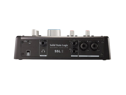 Solid State Logic SSL2 2X2 USB-C Audio Interface with 2 Mic Pre-Amps - PSSL ProSound and Stage Lighting