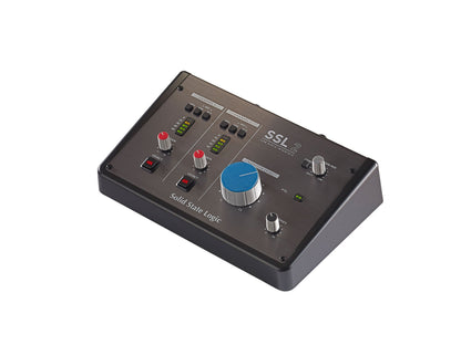 Solid State Logic SSL2 2X2 USB-C Audio Interface with 2 Mic Pre-Amps - PSSL ProSound and Stage Lighting