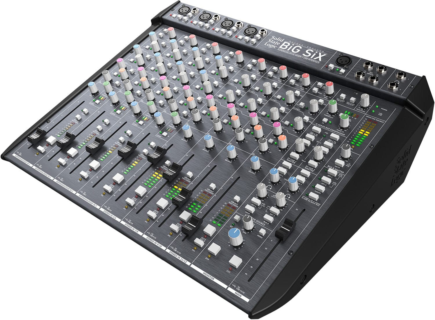 SSL BiG SiX 18 Channel Superanalogue Desktop Mixer - PSSL ProSound and Stage Lighting