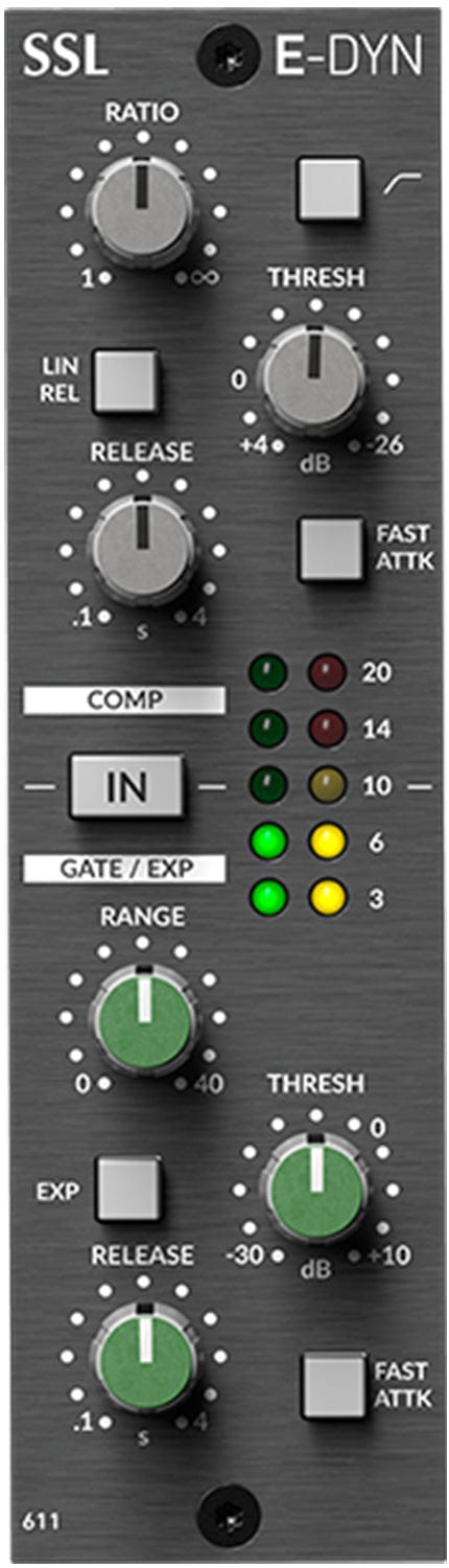 SSL E Dynamics Mk2 for 500-Series - PSSL ProSound and Stage Lighting