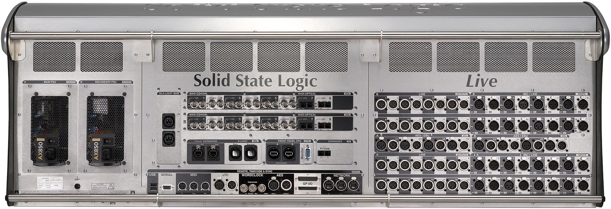 Solid State Logic L550 Plus Digital Console Used package – Solotech