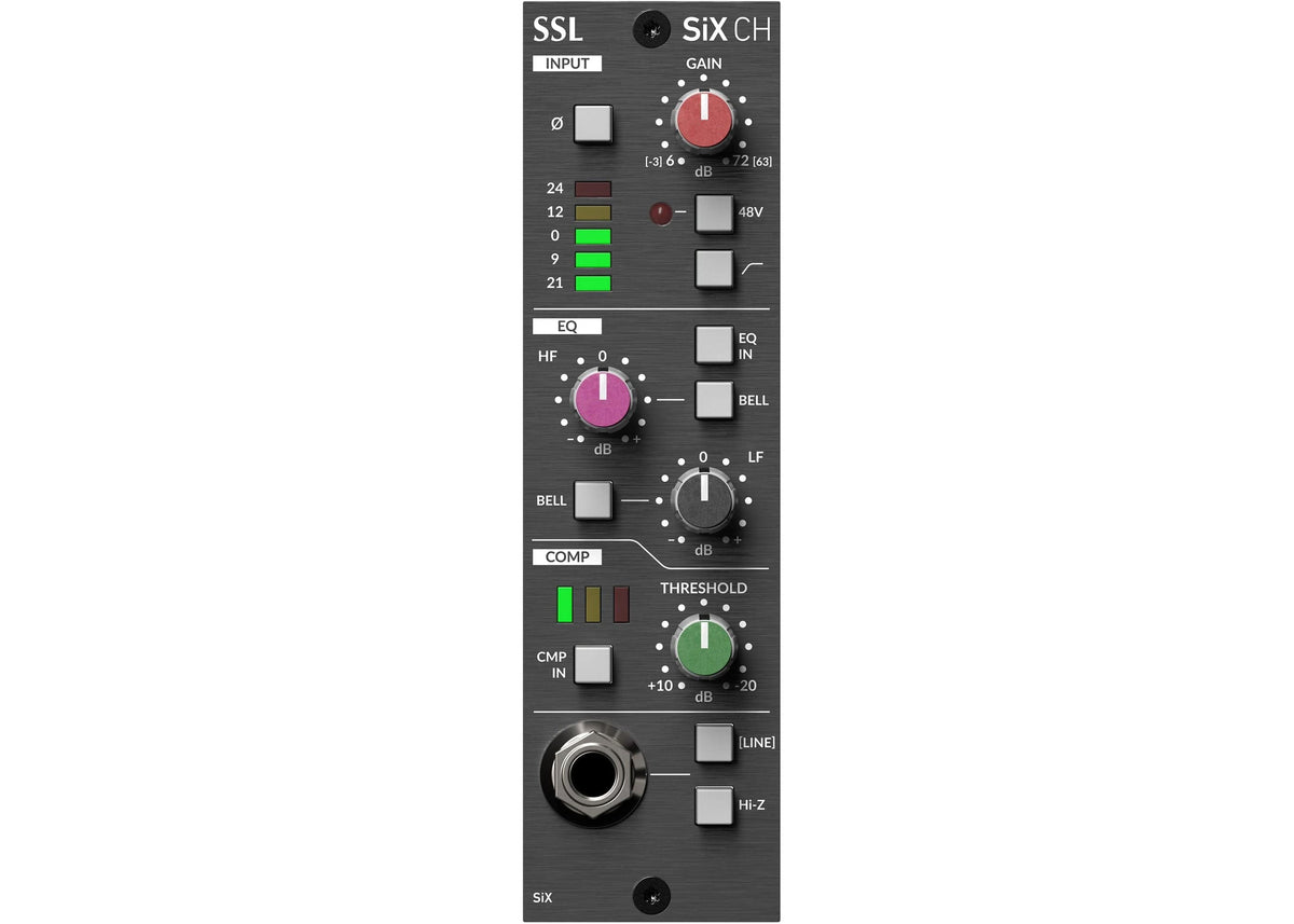 Ssl Channel Guide SSL SiX CH Channel Strip – Solotech