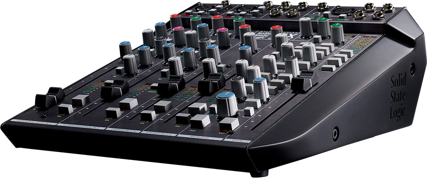 SSL SiX 12 Channel Superanalogue Desktop Mixer - PSSL ProSound and Stage Lighting