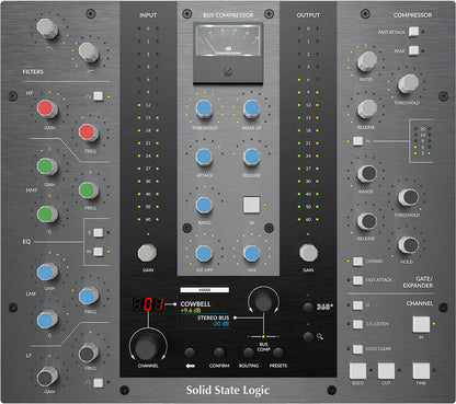 SSL UC1 All-In-One Hardware Plug-In Controller for The SSL Native Channel Strip 2 and Bus Compressor 2 - PSSL ProSound and Stage Lighting