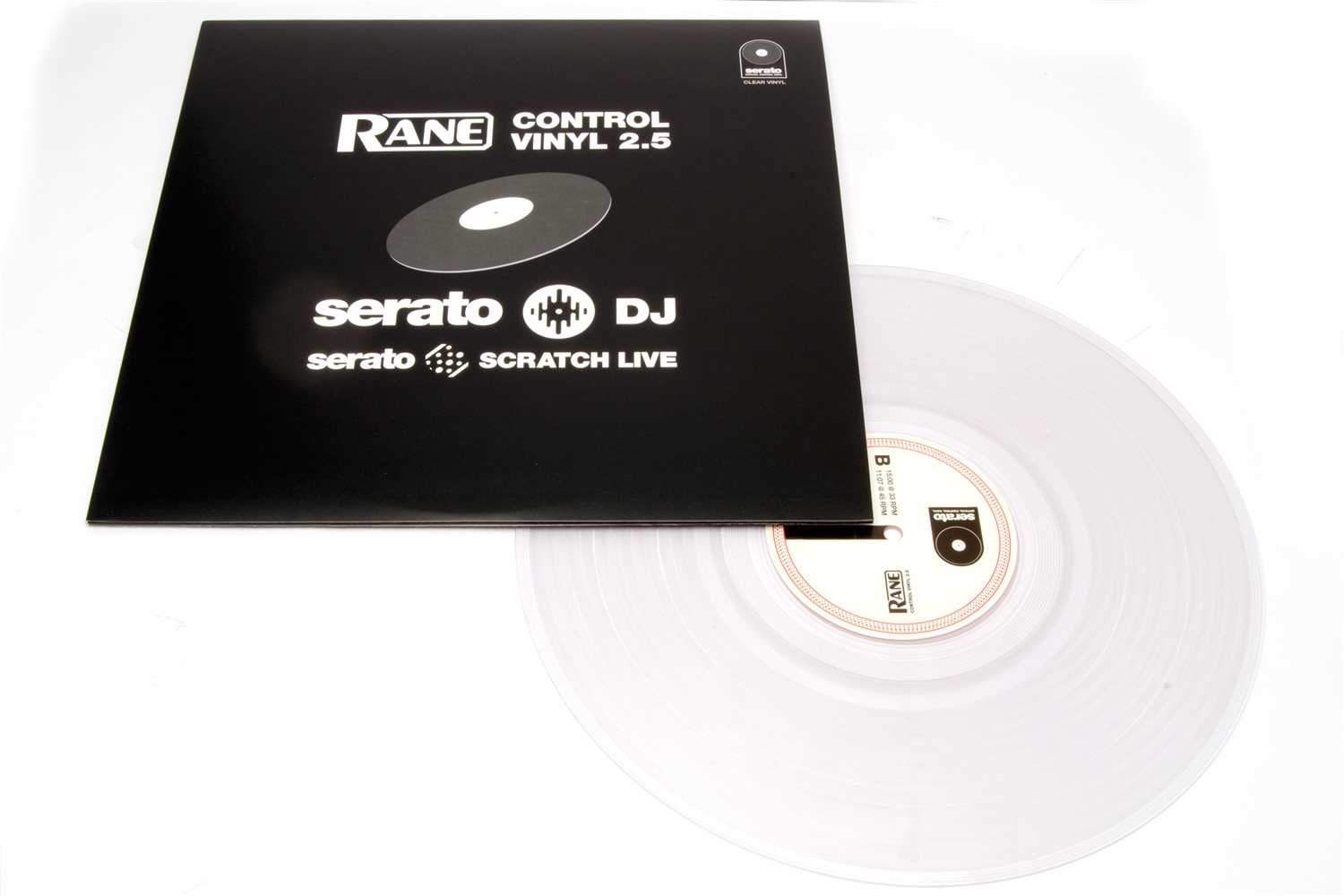 Rane Serato DJ Scratch Live Time Code Vinyl Clear - PSSL ProSound and Stage Lighting