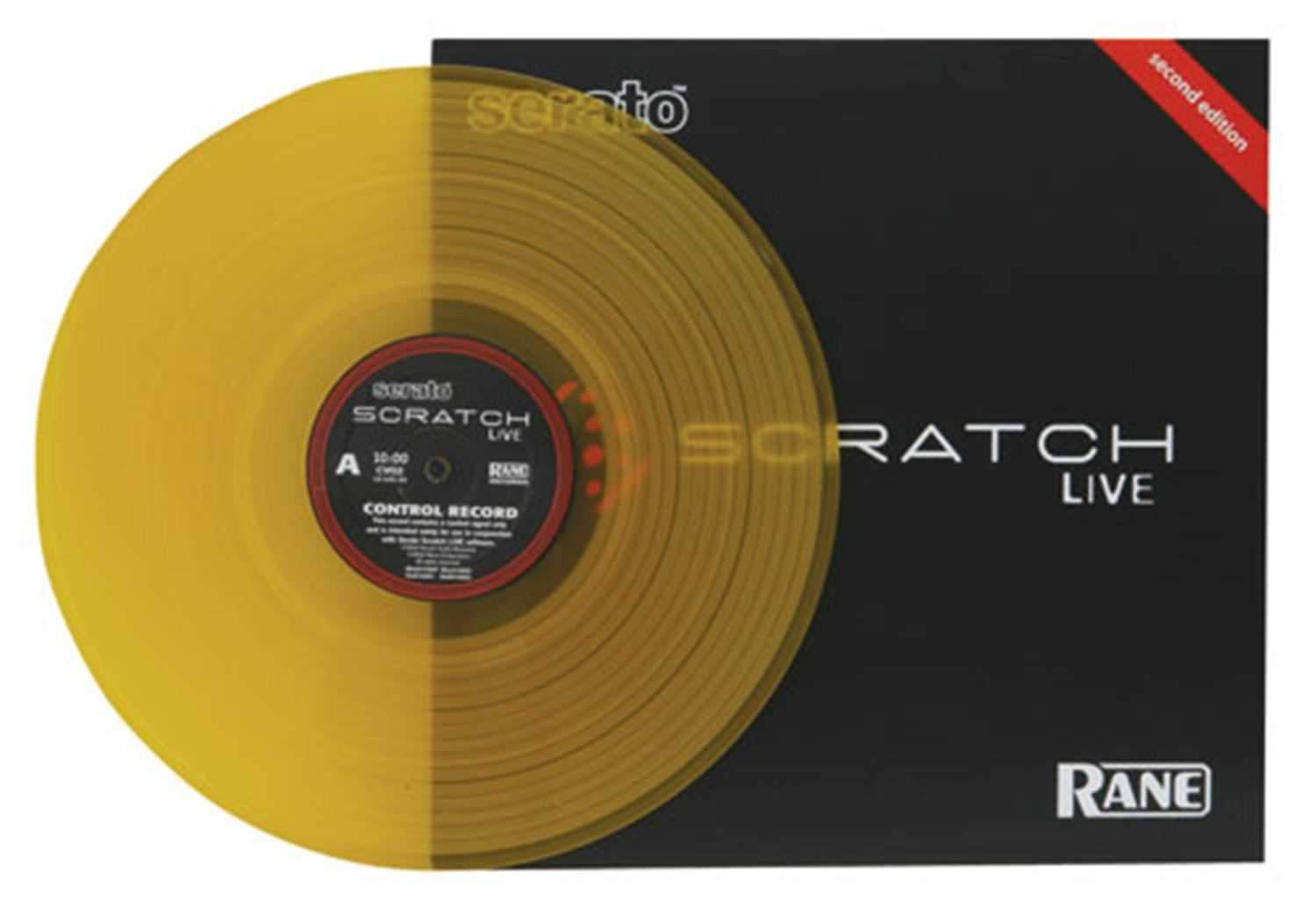 Rane Serato Scratch Live Timed Coded Vinyl - Gold - PSSL ProSound and Stage Lighting