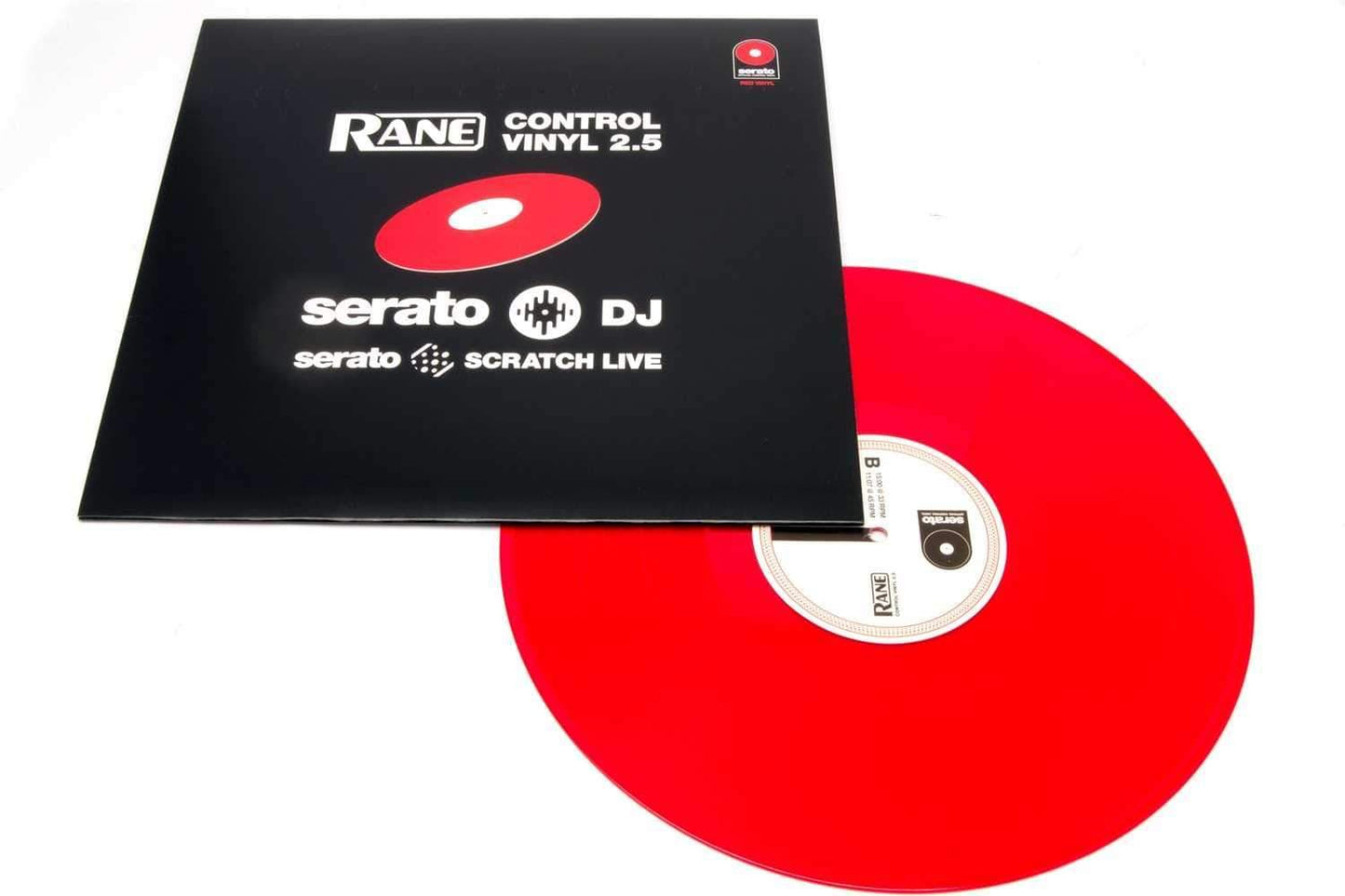 Rane Serato DJ Scratch Live Time Code Vinyl Red - PSSL ProSound and Stage Lighting