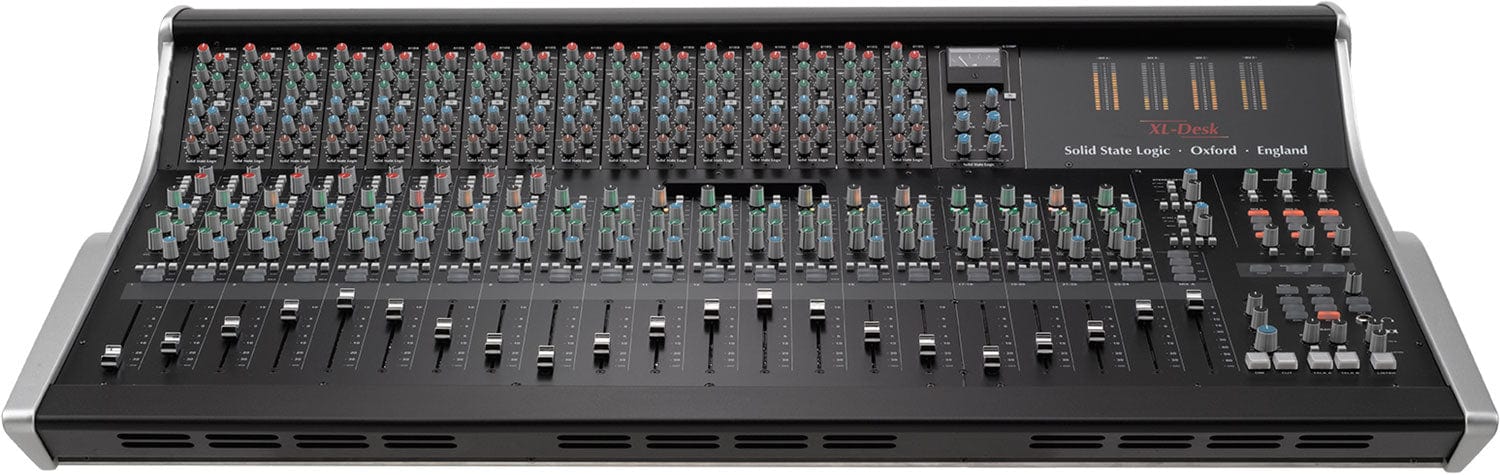 SSL XL-Desk 44-Input SuperAnalogue Mixer with 1 Buss Compressor and 8 E ...