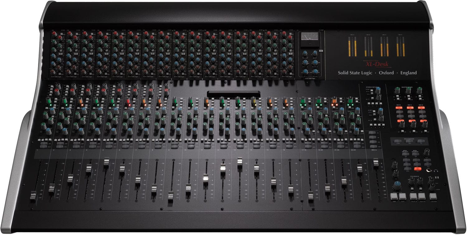 SSL XL-Desk 44-Input SuperAnalogue Mixer with 1 Buss Compressor