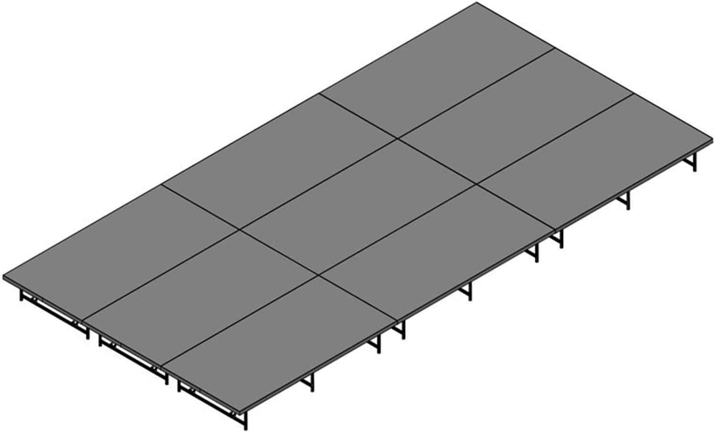 Intellistage STAGE101 16/24 288Sq Staging-Carpet - PSSL ProSound and Stage Lighting