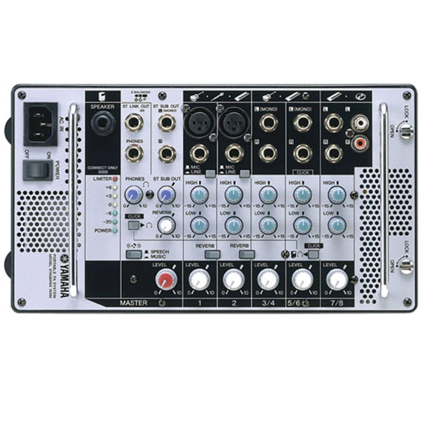 Yamaha STAGEPAS-150M 8 Ch Mixer and 150w Speaker - PSSL ProSound and Stage Lighting