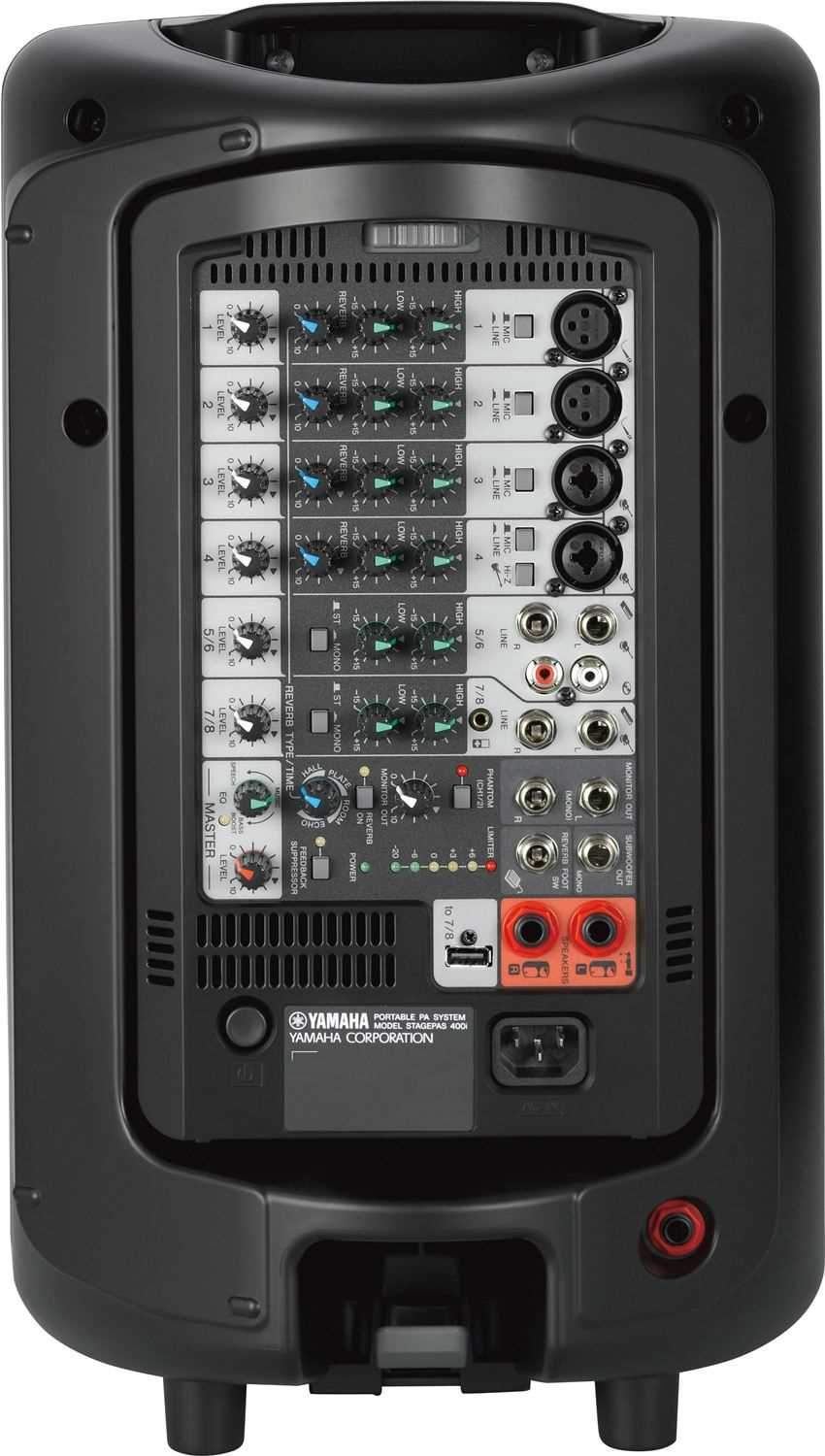 Yamaha Stagepas 400i Portable Powered PA System - PSSL ProSound and Stage Lighting