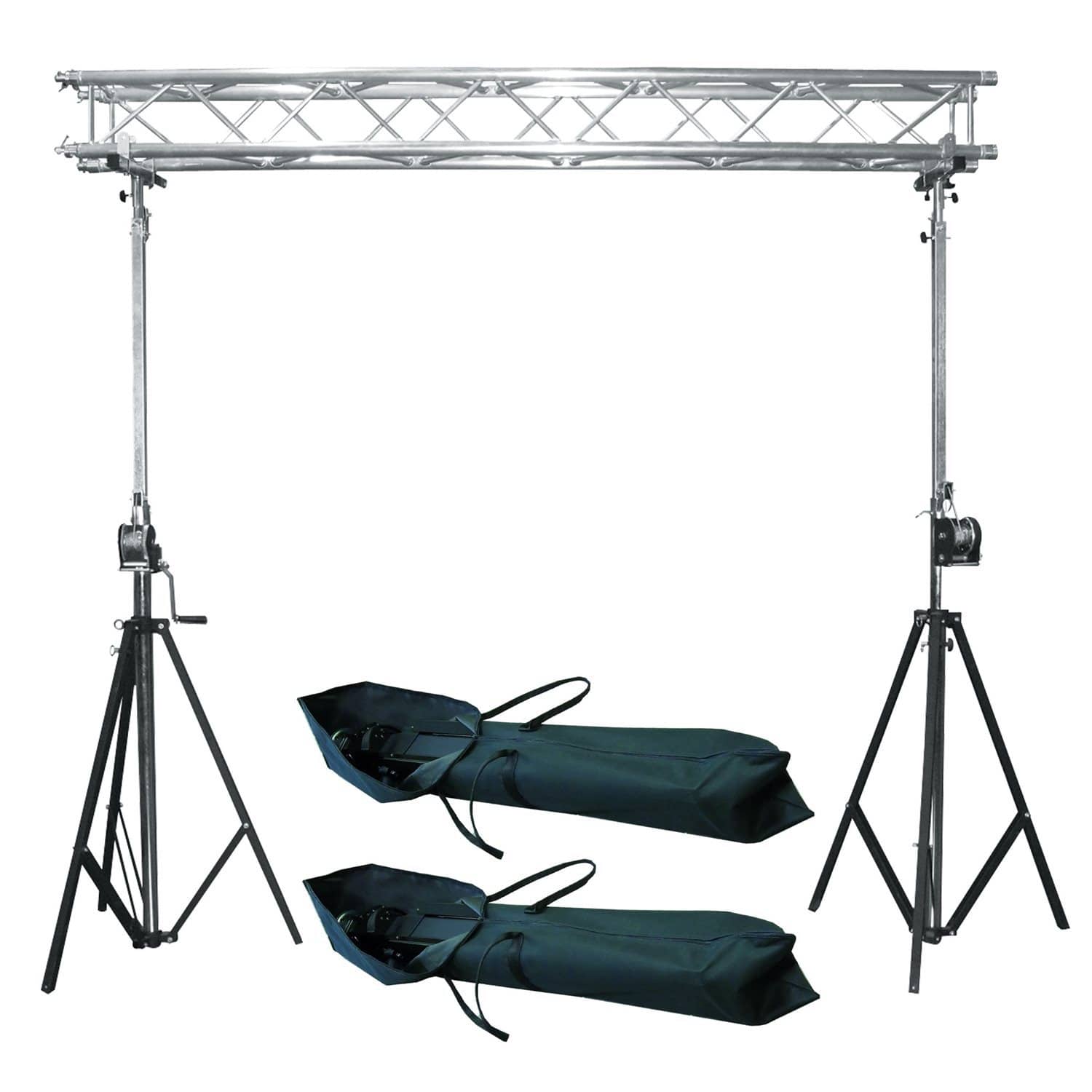 Pair Of ST-132 Stands Plus 12 In Square Truss - PSSL ProSound and Stage Lighting