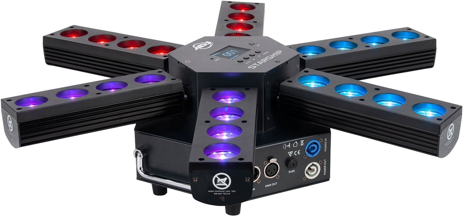 ADJ American DJ Starship 24x15W LED RGBA Centerpiece Effect Light - PSSL ProSound and Stage Lighting