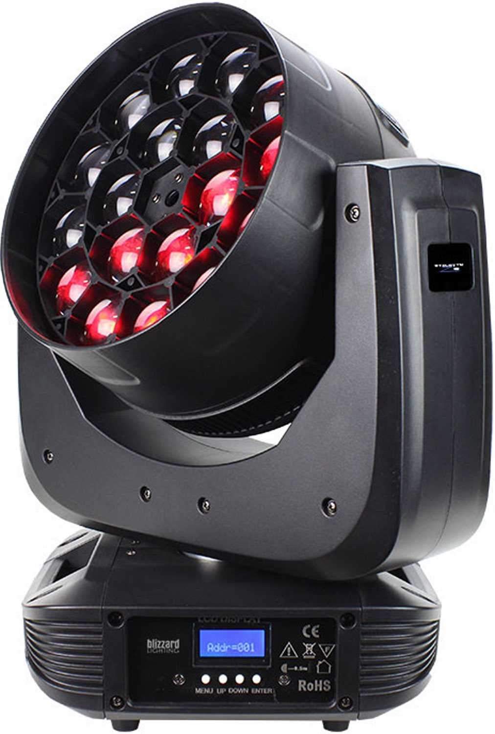 Blizzard Stiletto Z18 18X 15W RGBW LED Moving Head - PSSL ProSound and Stage Lighting