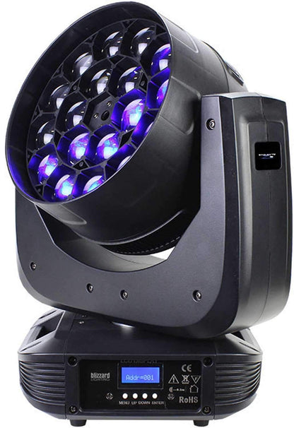 Blizzard Stiletto Z18 18X 15W RGBW LED Moving Head - PSSL ProSound and Stage Lighting