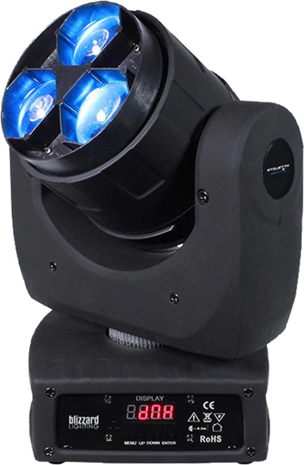 Blizzard Stiletto Z3 RGBW LED Moving Head Light - PSSL ProSound and Stage Lighting