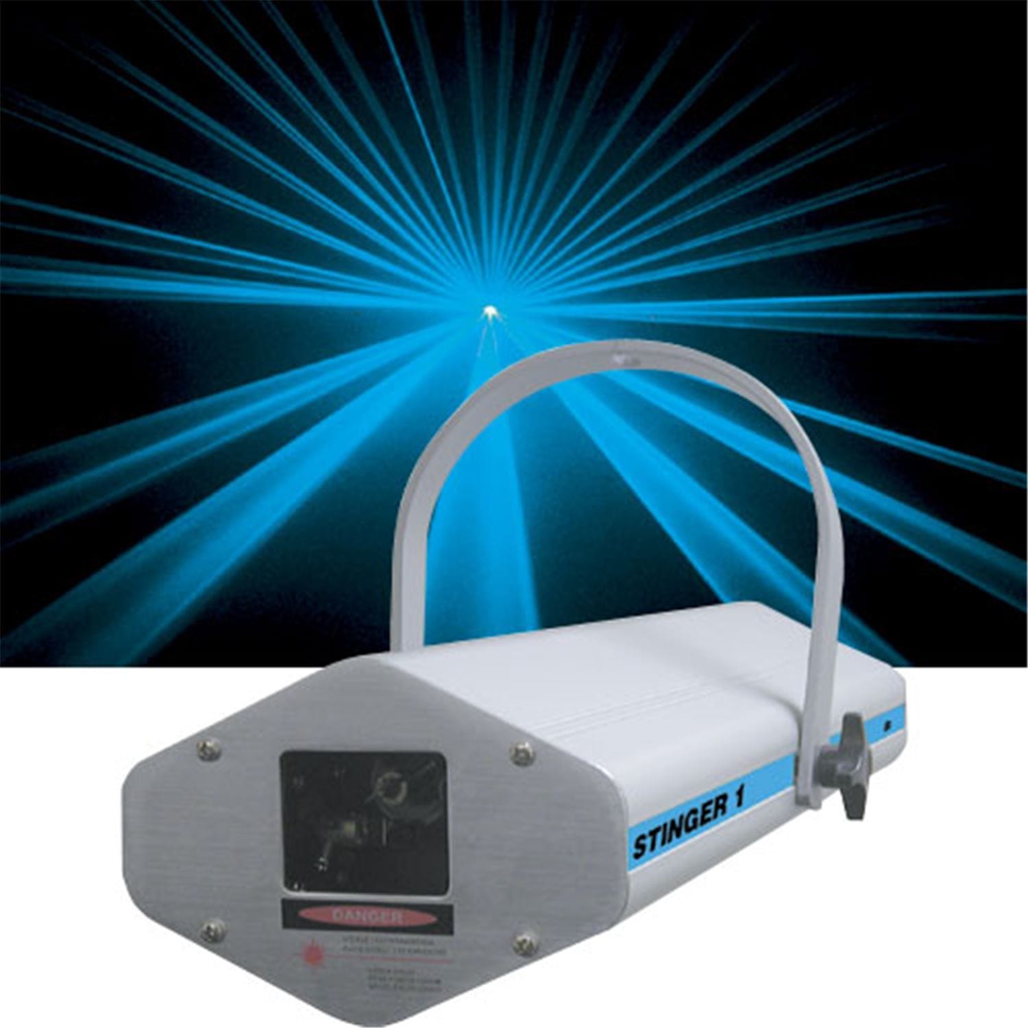 Omnisistem STINGER-B 4.95Mw Blue Laser Effect - PSSL ProSound and Stage Lighting