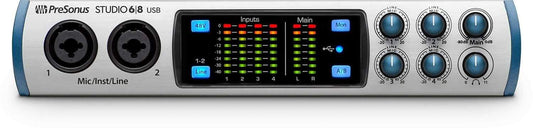 PreSonus Studio 68 6x6 192k USB Audio Interface - PSSL ProSound and Stage Lighting