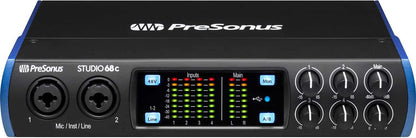 PreSonus Studio 68C 6x6 USB-C Audio Interface - PSSL ProSound and Stage Lighting