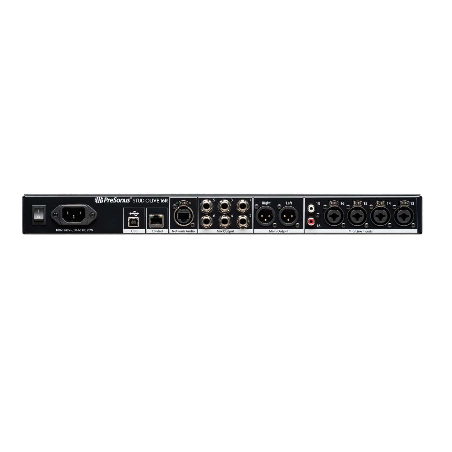 PreSonus StudioLive 16R Series III 16-Channel Digital Rack Mixer – Solotech