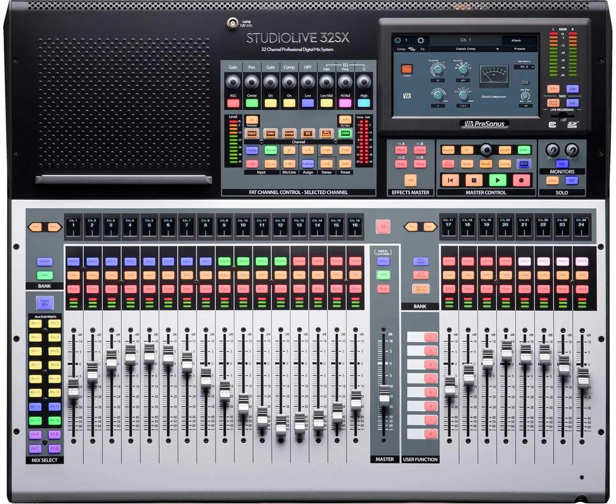 Presonus StudioLive 32SX Series III Compact Digital Mixer – Solotech